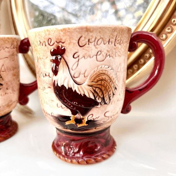 Set of 2 Farm House Roaster Mugs - Picture 2 of 6